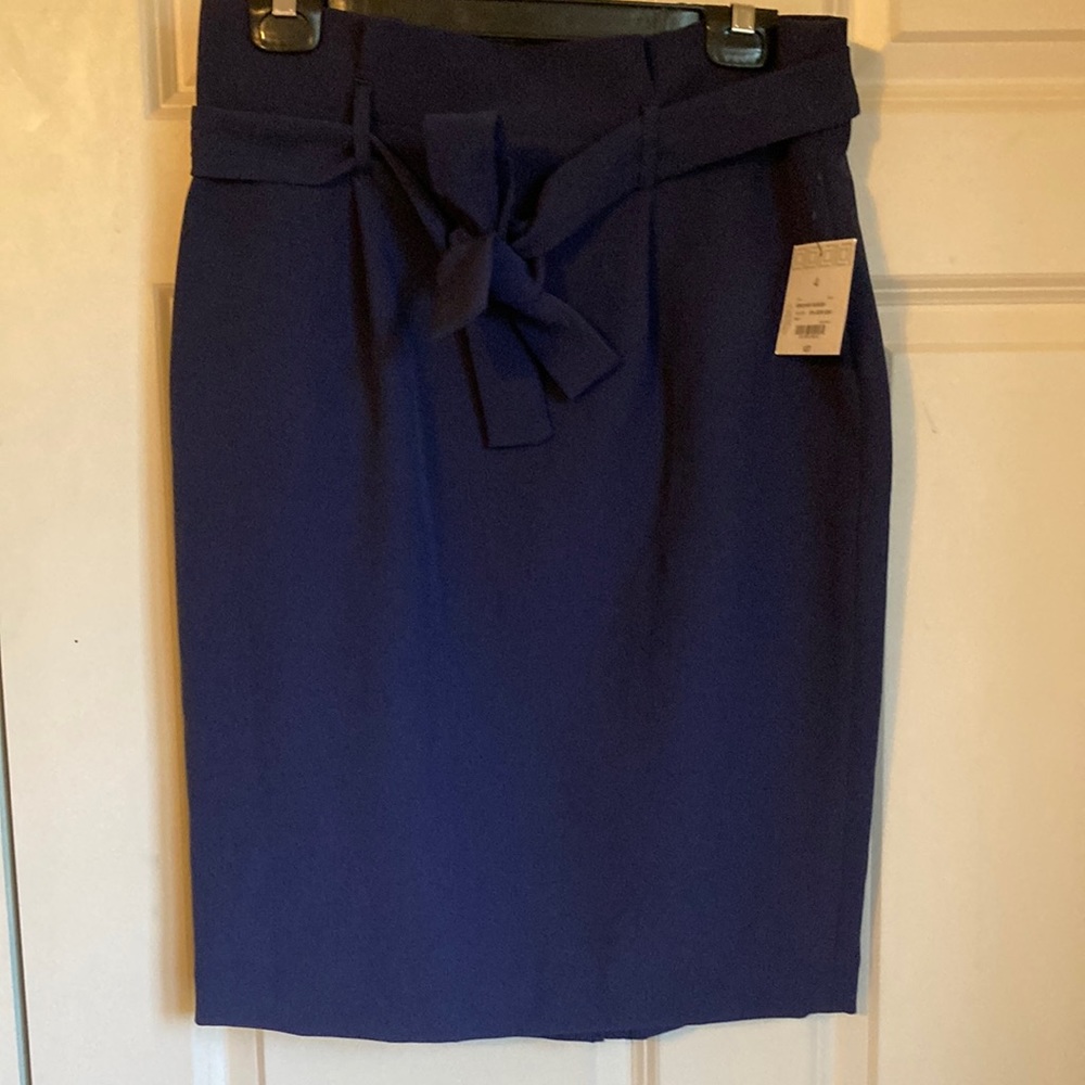 Liz Claiborne Career navy skirt